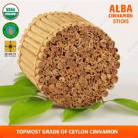 Certifed Organic Ceylon Alba Cinnamon Sticks